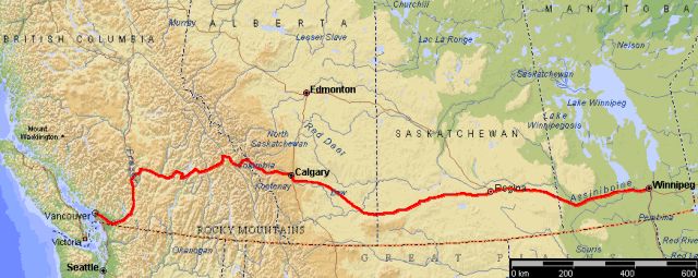 Map of Canada